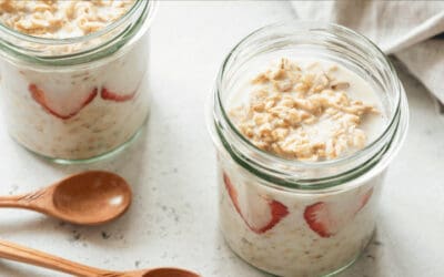 Overnight Oats + Protein Powder