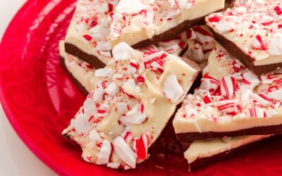 Dark Chocolate Peppermint Bark